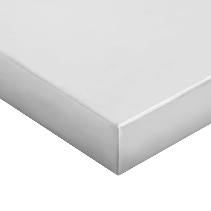 Étagères murales 2 pcs 75x23,5 cm argenté acier inoxydable - 9