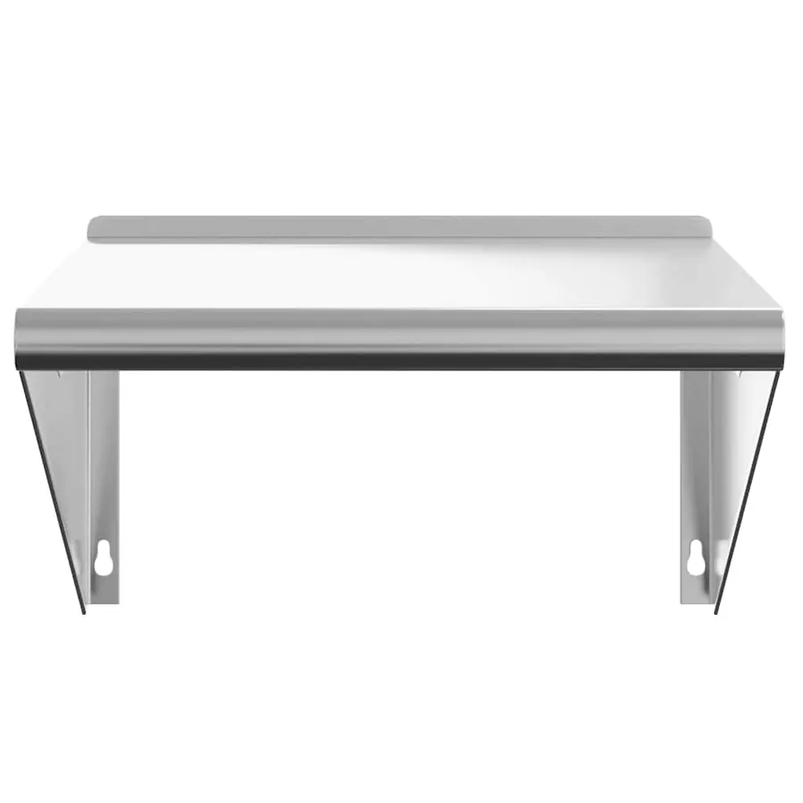 Étagère murale 50x45x31 cm argenté acier inoxydable - 5