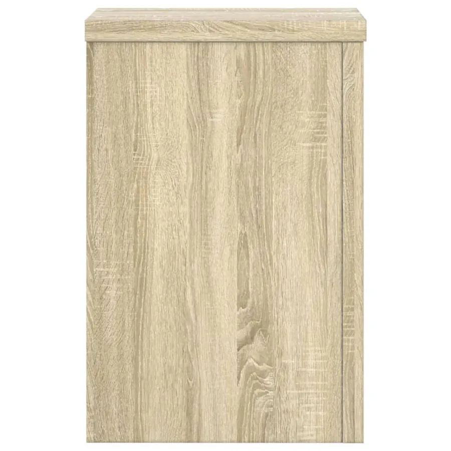Supports pour plantes 2 pcs chêne sonoma bois d'ingénierie - 6