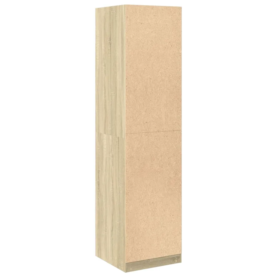 Garde-robe Chêne sonoma 50x50x200 cm Bois d'ingénierie - 6