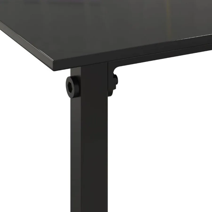 Mobilier d'extérieur 3 pcs avec coussins Résine tressée Noir - 11