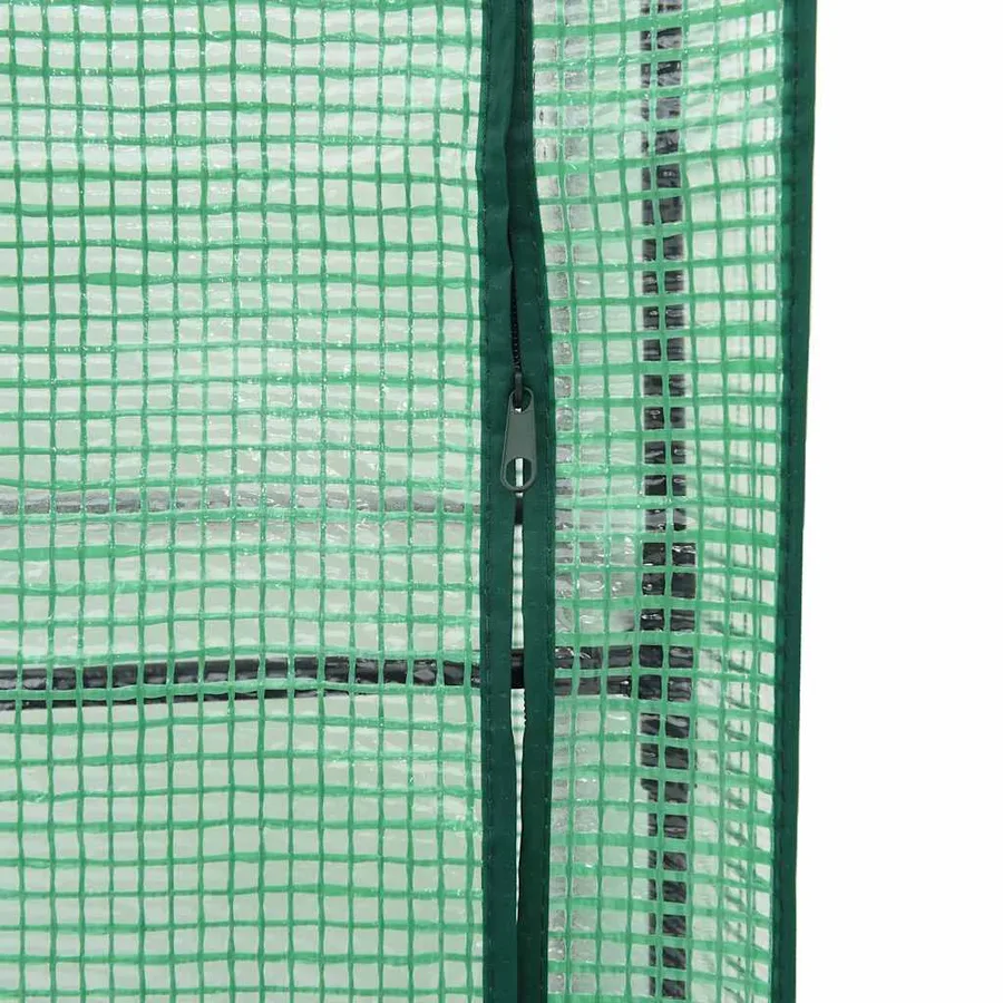 Jardinière surélevée avec housse aspect rotin 80x40x140 cm - 8