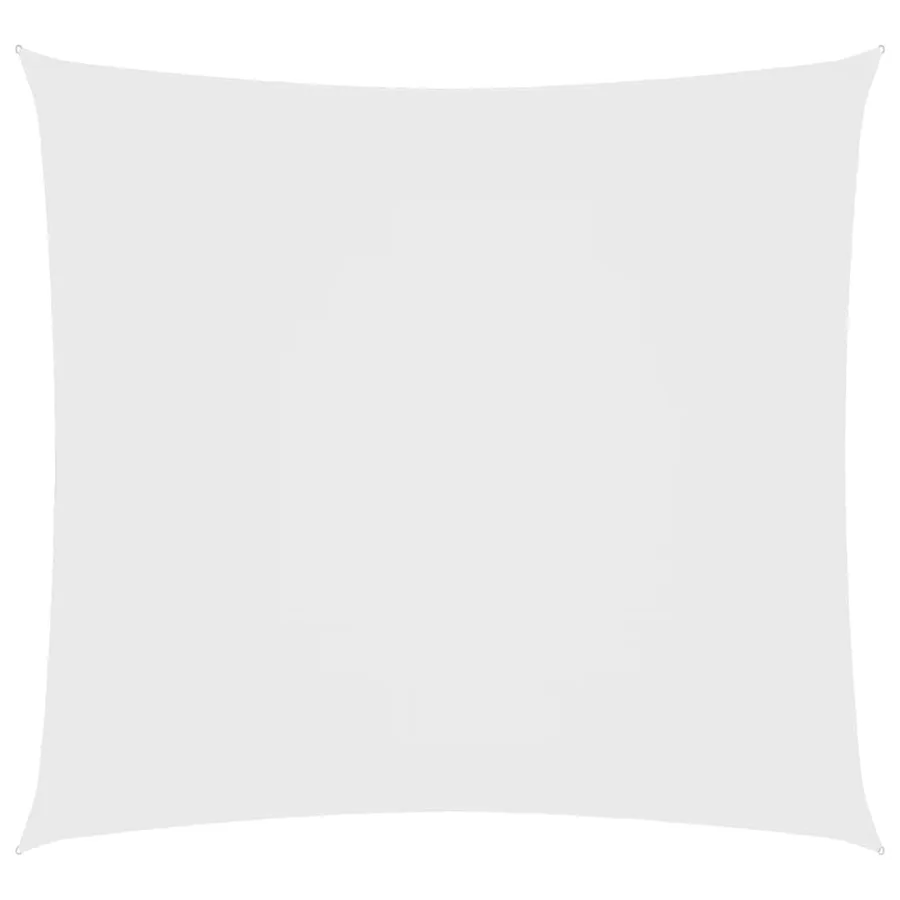 Sun shade sail oxford fabric square 2x2 m white - 2