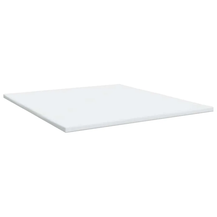 Sommier à lattes de lit avec matelas Rose 200x200 cm Velours - 8