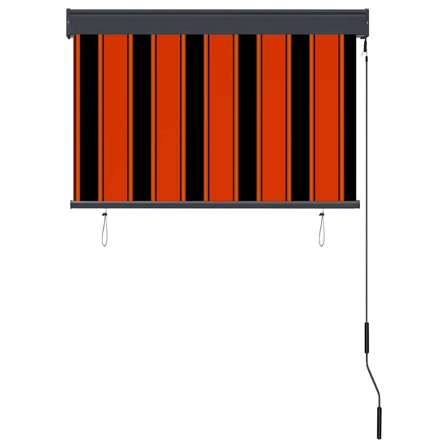 Outdoor roller blind 100x250 cm Orange and brown - 4