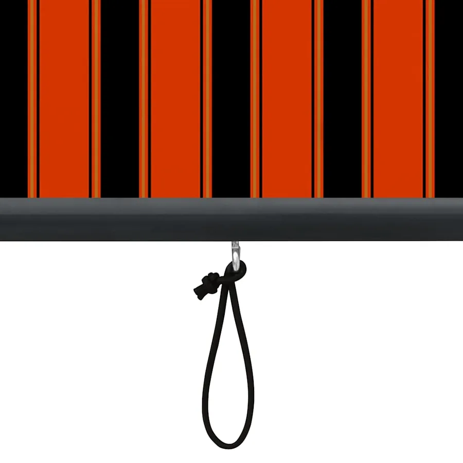 Store roulant d'extérieur 100x250 cm Orange et marron - 8