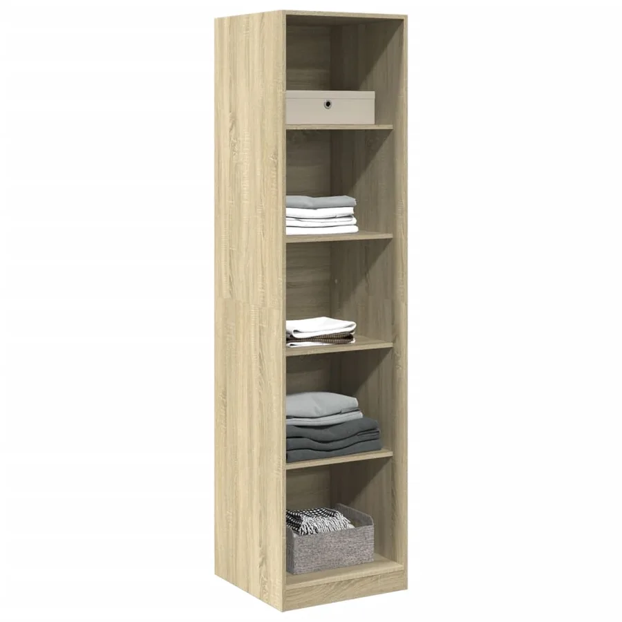 Garde-robe Chêne sonoma 50x50x200 cm Bois d'ingénierie - 3
