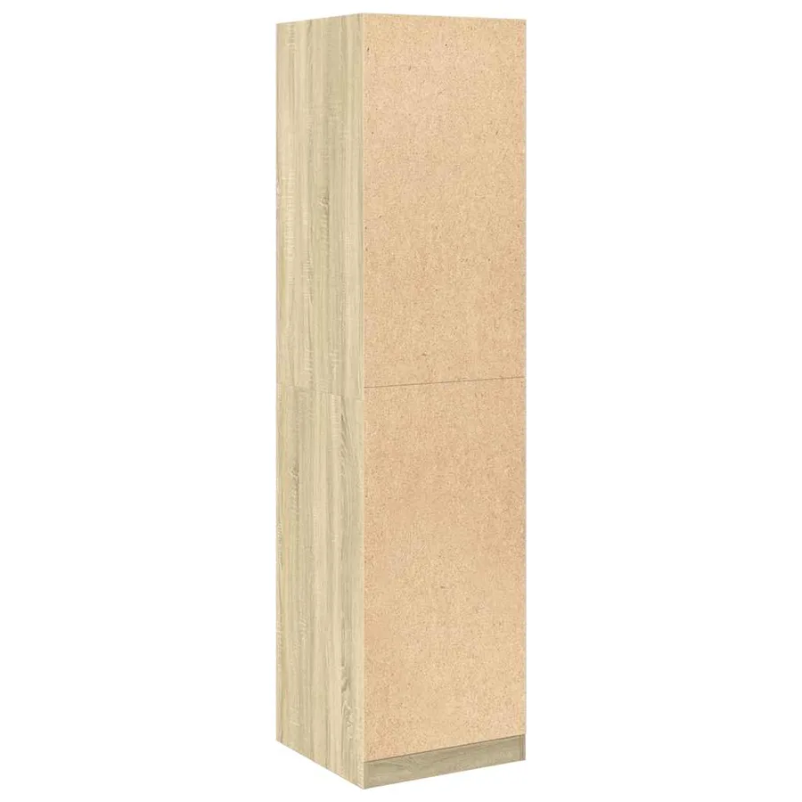 Garde-robe Chêne sonoma 50x50x200 cm Bois d'ingénierie - 6