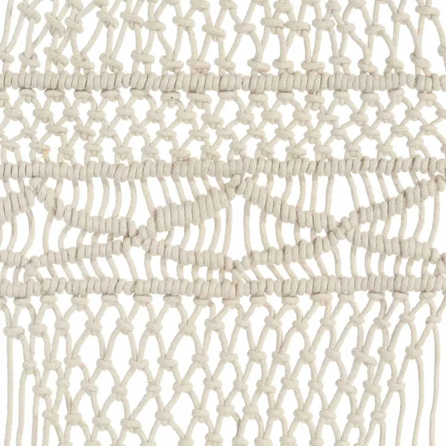 Rideau en macramé 140x240 cm Coton - 5
