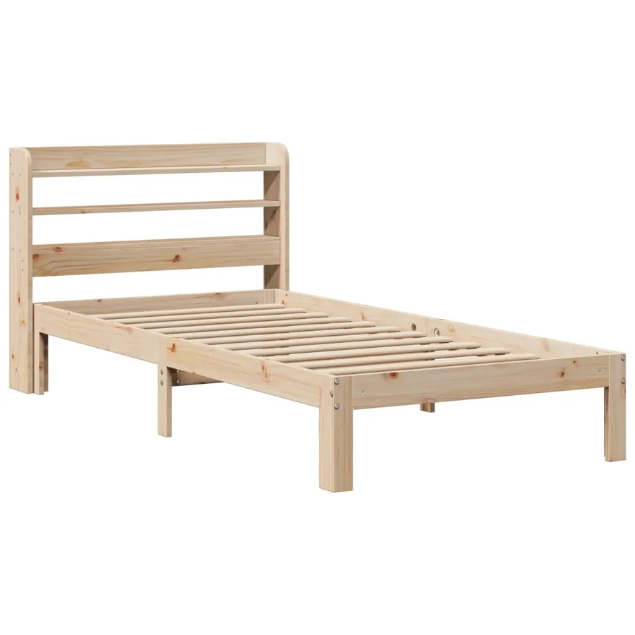 Cadre de lit avec tête de lit sans matelas 90x190 cm - 3