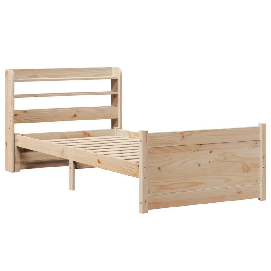Cadre de lit avec tête de lit sans matelas 90x190 cm - 3