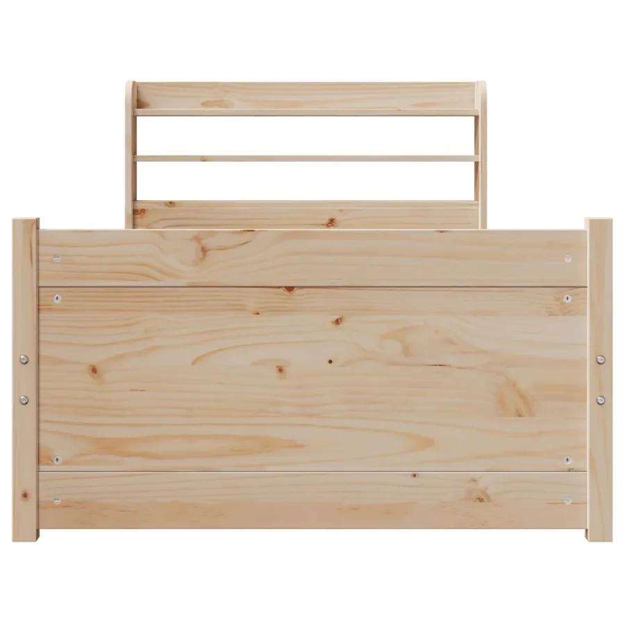 Cadre de lit avec tête de lit sans matelas 90x190 cm - 4