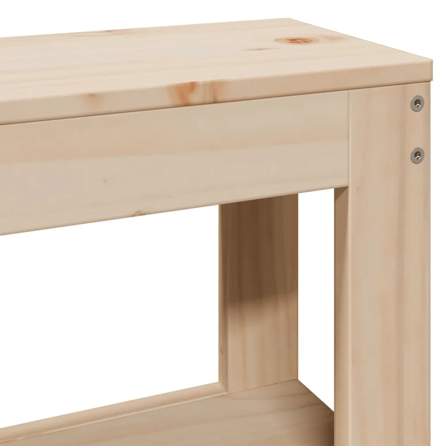 Cadre de lit sans matelas 160x200 cm bois massif de pin - 10