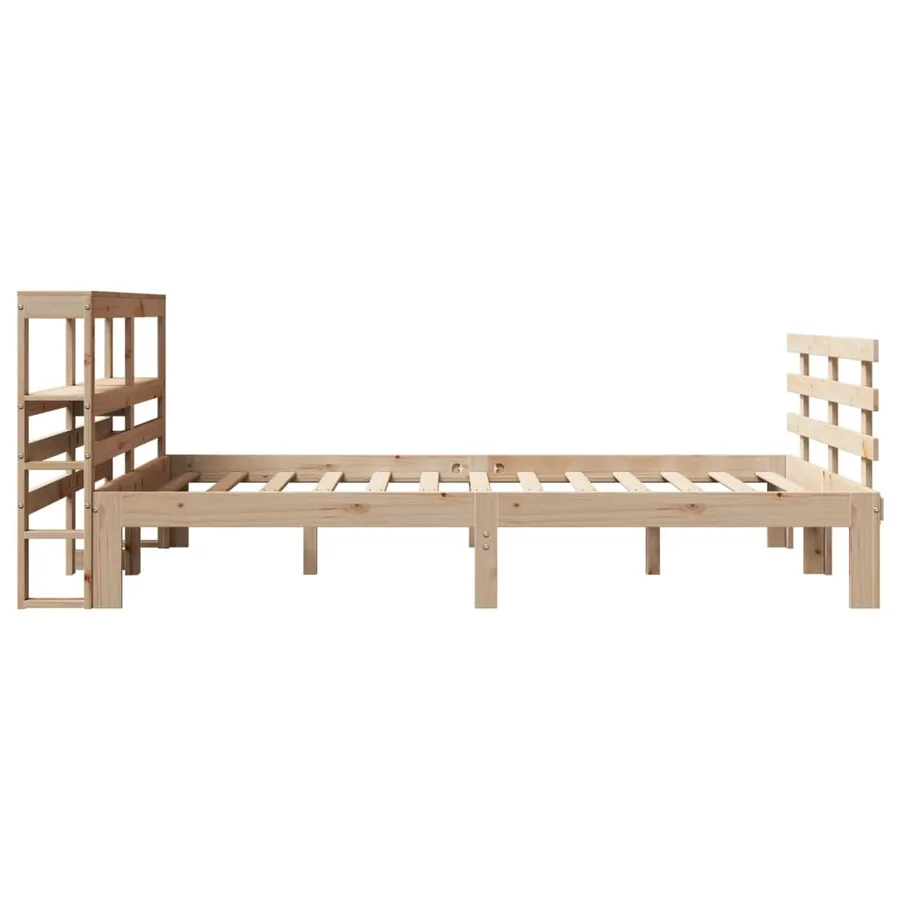 Cadre de lit avec tête de lit sans matelas 160x200 cm - 7