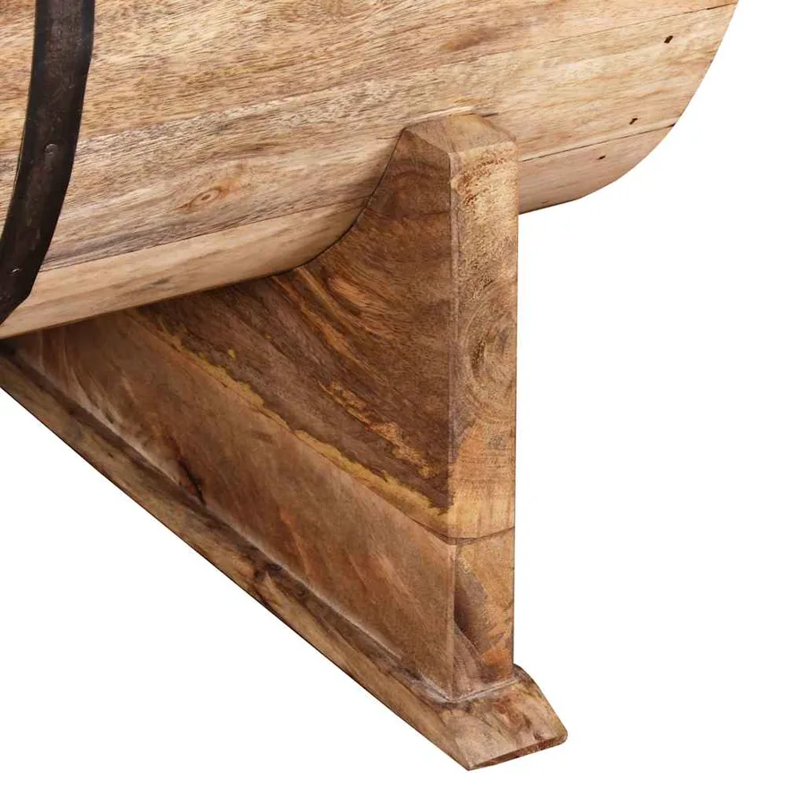 Table basse Bois de manguier massif 88x50x40 cm - 12