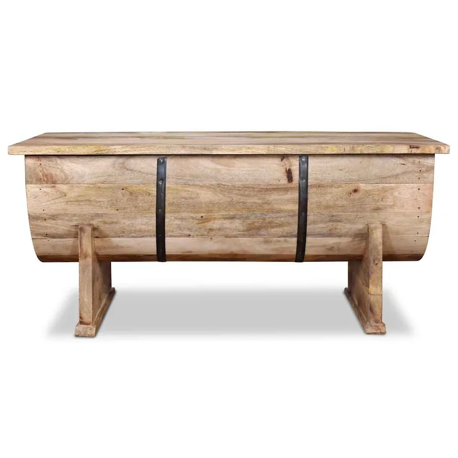 Table basse Bois de manguier massif 88x50x40 cm - 8