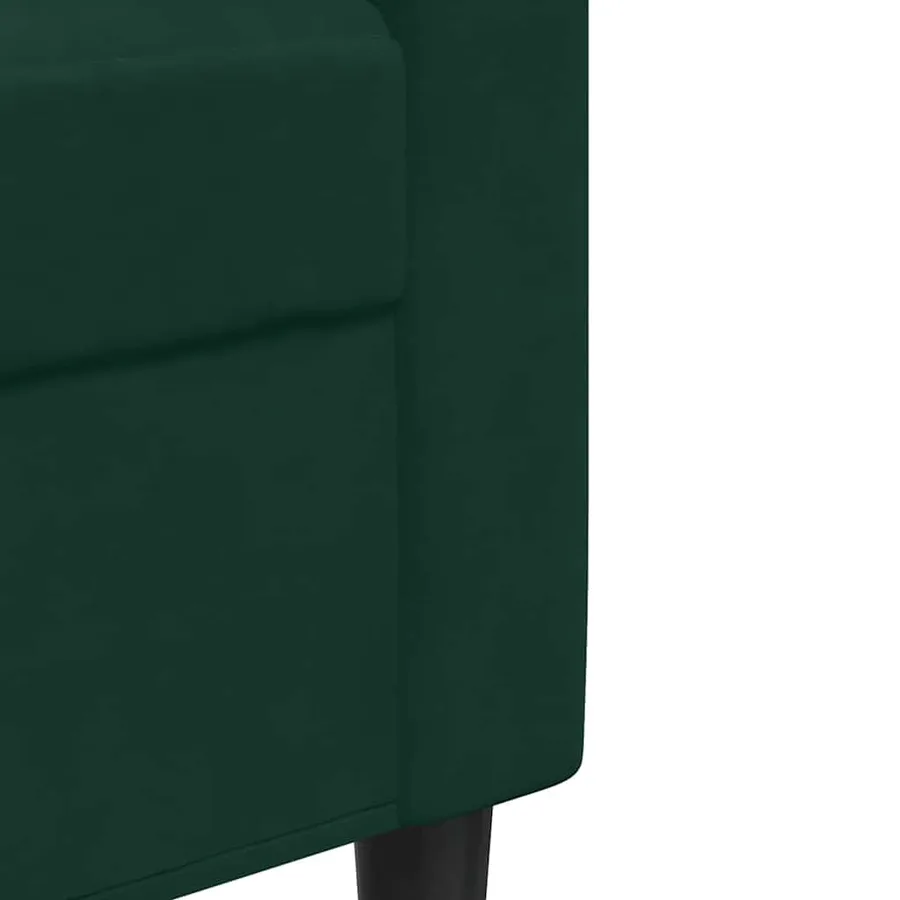 Ensemble de canapés 3 pcs avec coussins et traversins velours - 8