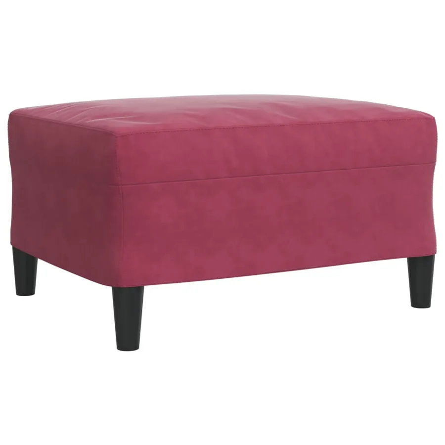 Ensemble de canapés 4 pcs avec coussins et traversins velours - 7
