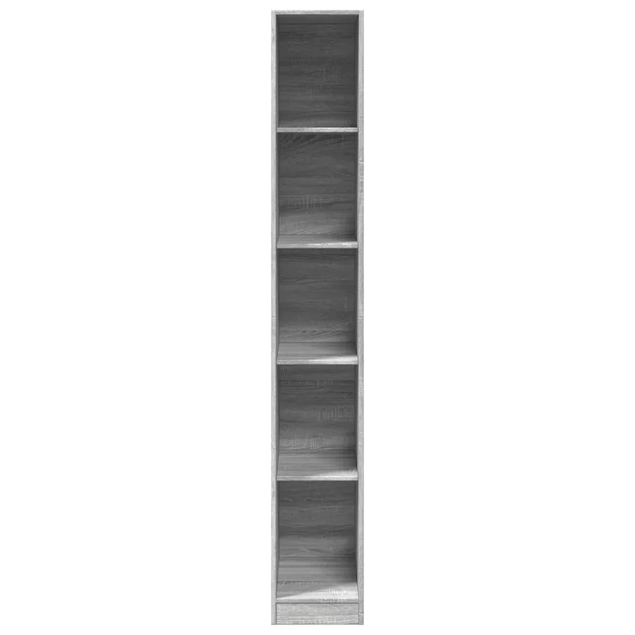 Garde-robe sonoma gris 30x50x200 cm bois d'ingénierie - 4