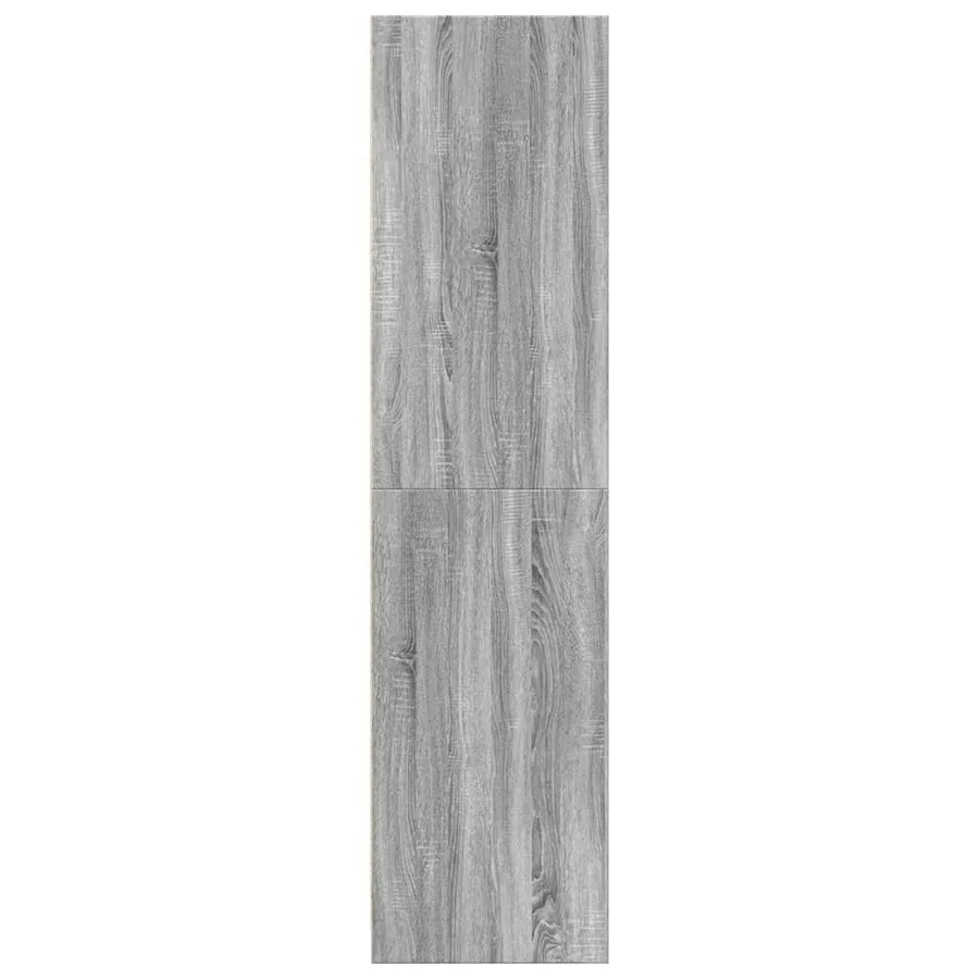 Garde-robe sonoma gris 30x50x200 cm bois d'ingénierie - 5