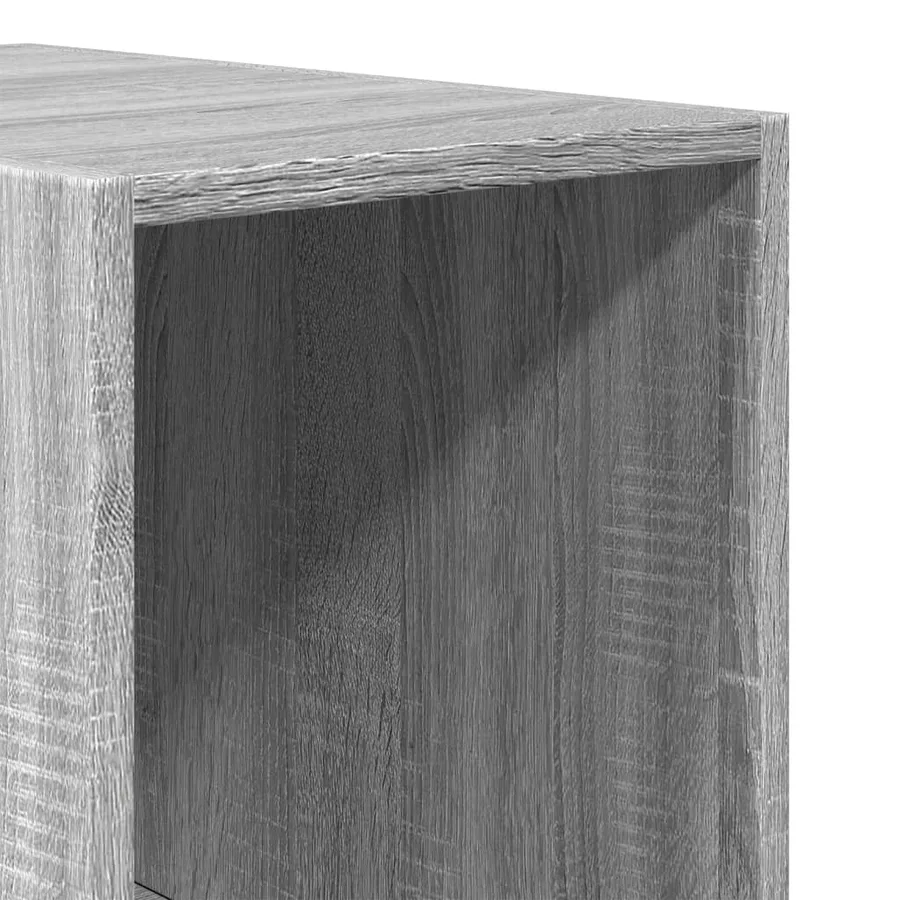 Garde-robe sonoma gris 30x50x200 cm bois d'ingénierie - 7
