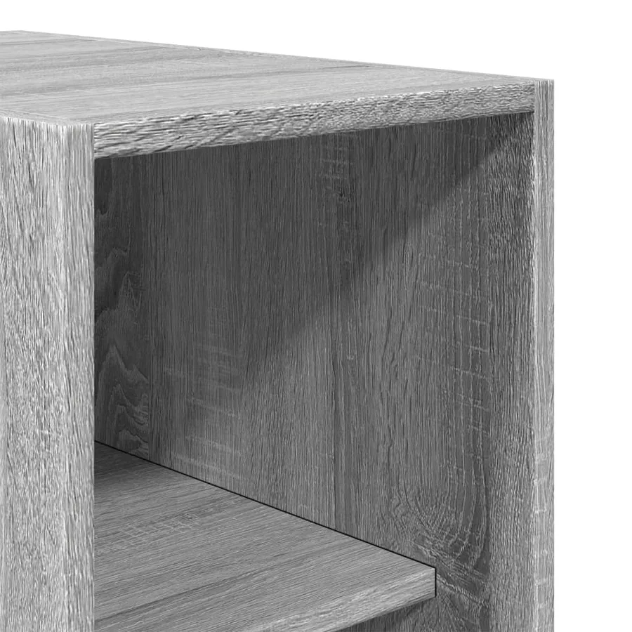Garde-robe sonoma gris 30x50x200 cm bois d'ingénierie - 7
