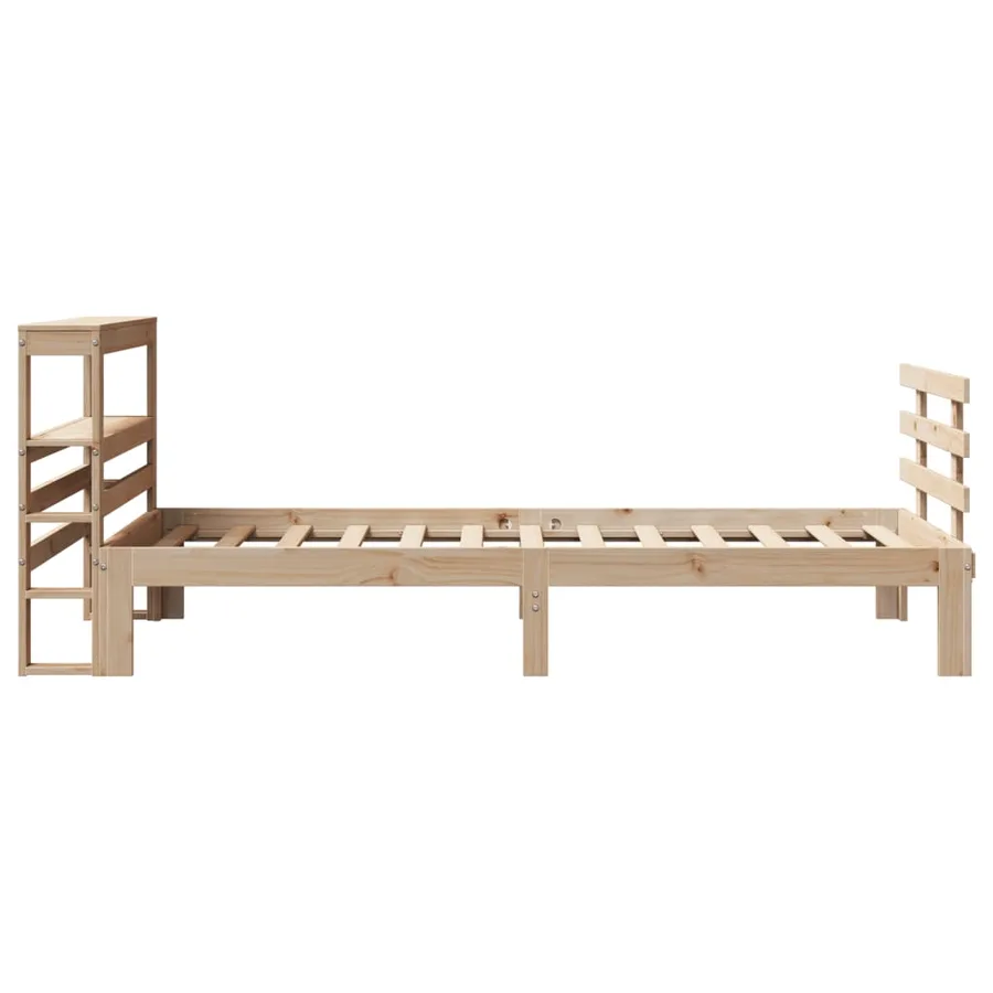Cadre de lit avec tête de lit sans matelas 90x190 cm - 7