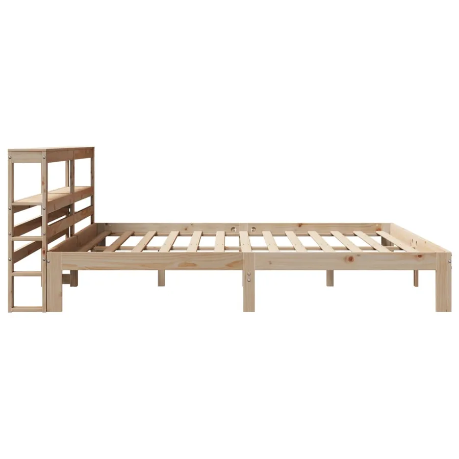 Cadre de lit avec tête de lit sans matelas 180x200 cm - 5