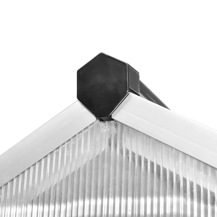 Serre Aluminium renforcé 10,53 m² - 5