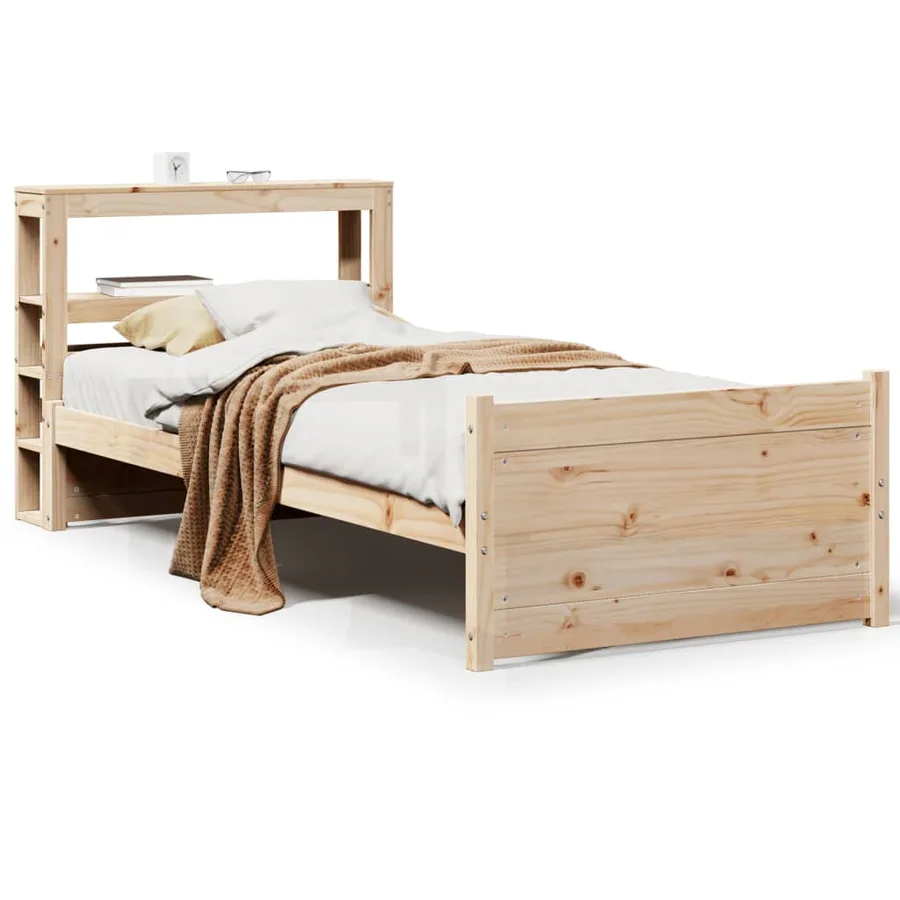 Cadre de lit avec tête de lit sans matelas 90x190 cm - 2