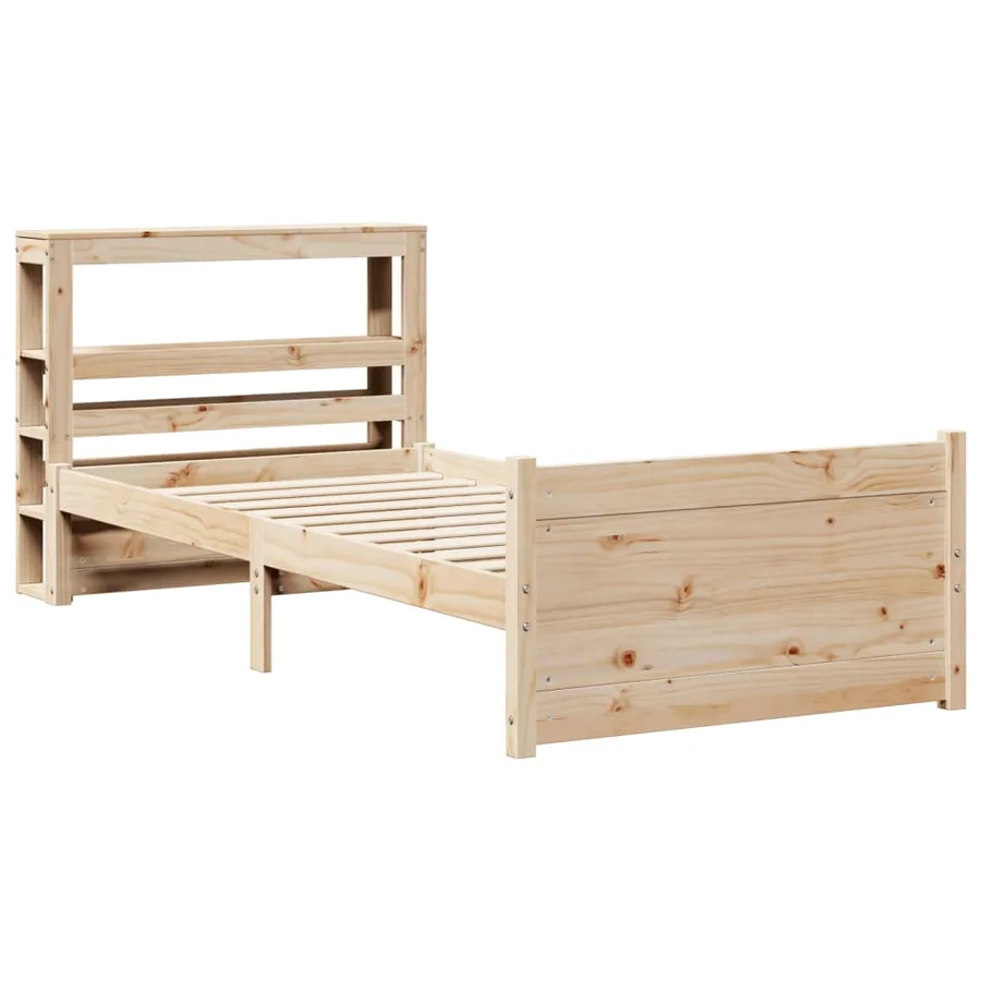 Cadre de lit avec tête de lit sans matelas 90x190 cm - 3