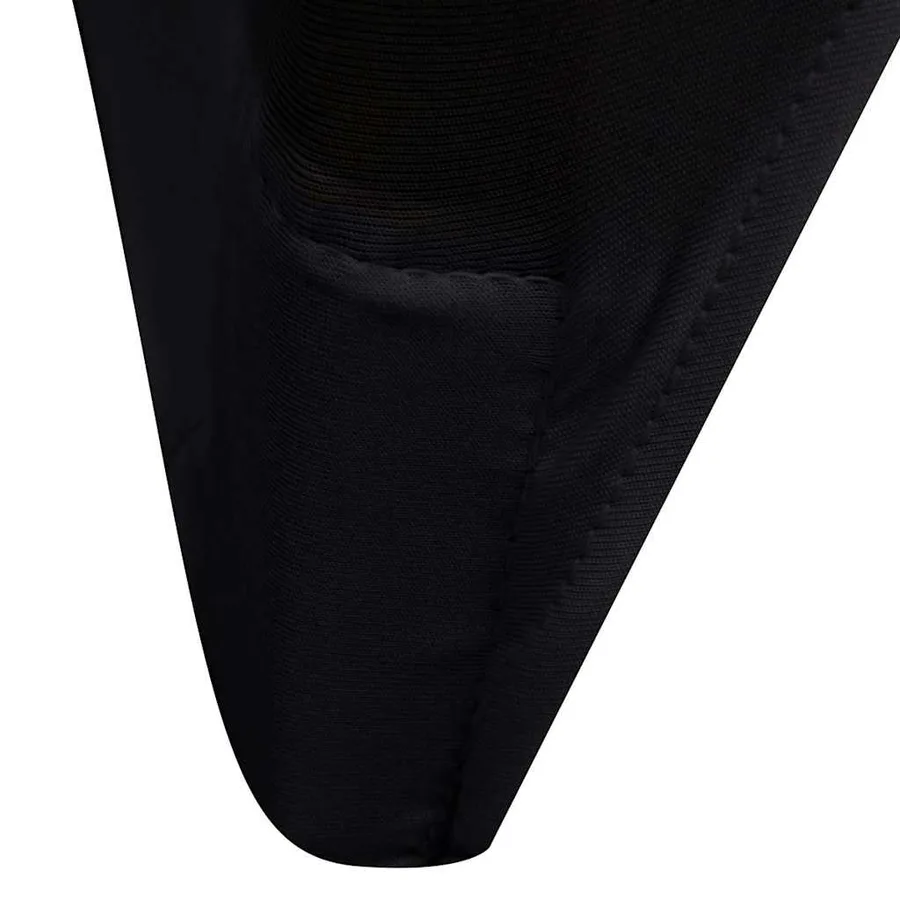 Housse de chaise extensible 100 pcs Noir - 5