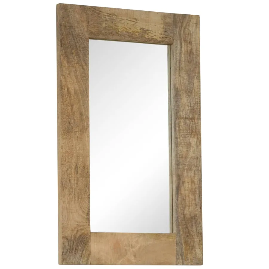 Miroir Bois de manguier massif 50 x 80 cm - 10