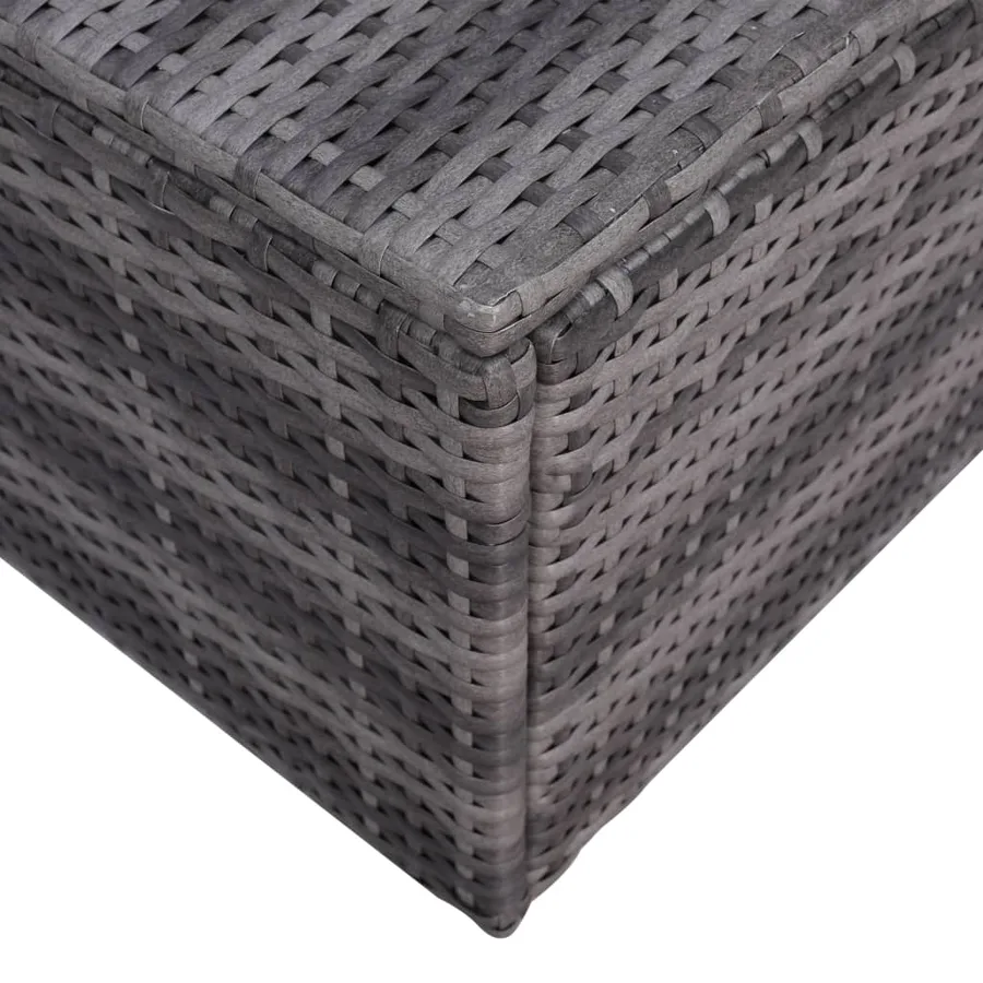 Salon de jardin 6 pcs et coussins et oreillers Résine tressée - 7