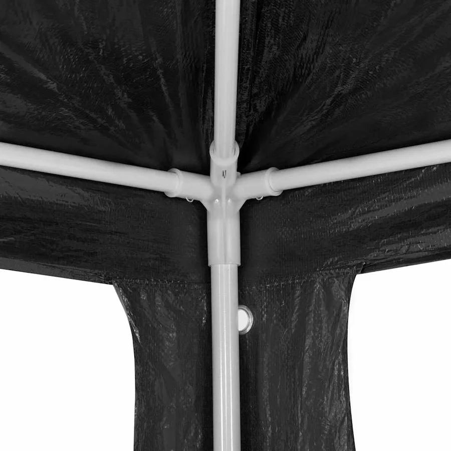 Tente de réception 3x4 m PE Anthracite - 5