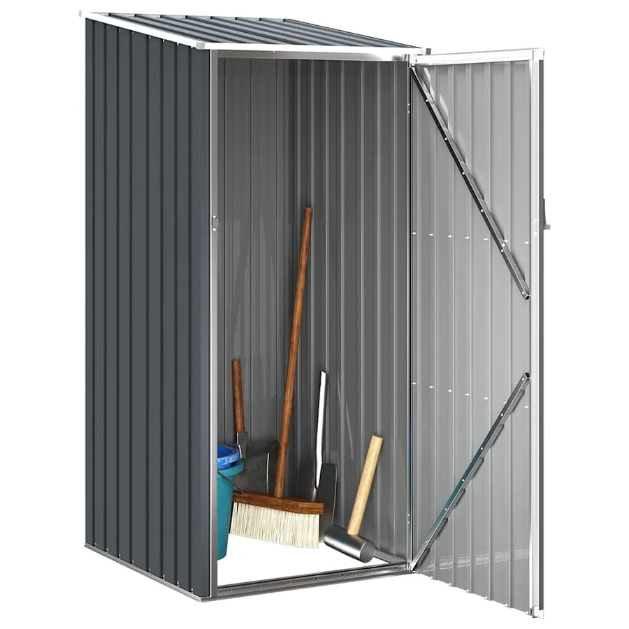 Abri de jardin Anthracite 87x98x159 cm Acier galvanisé - 3