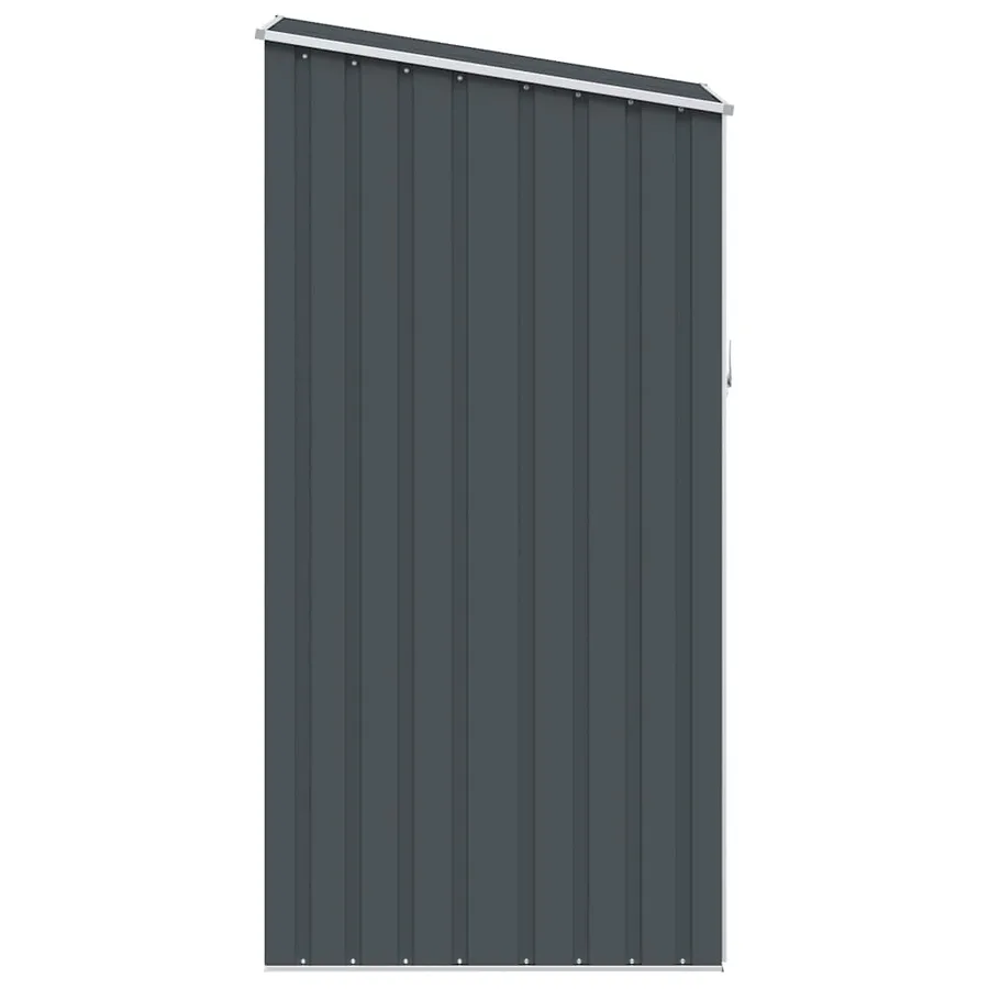 Garden shed Anthracite 87x98x159 cm Galvanised steel - 5