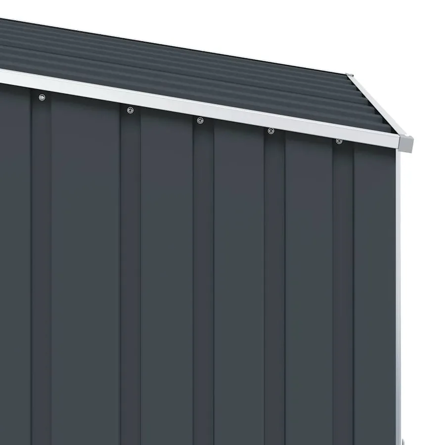 Abri de jardin Anthracite 87x98x159 cm Acier galvanisé - 7