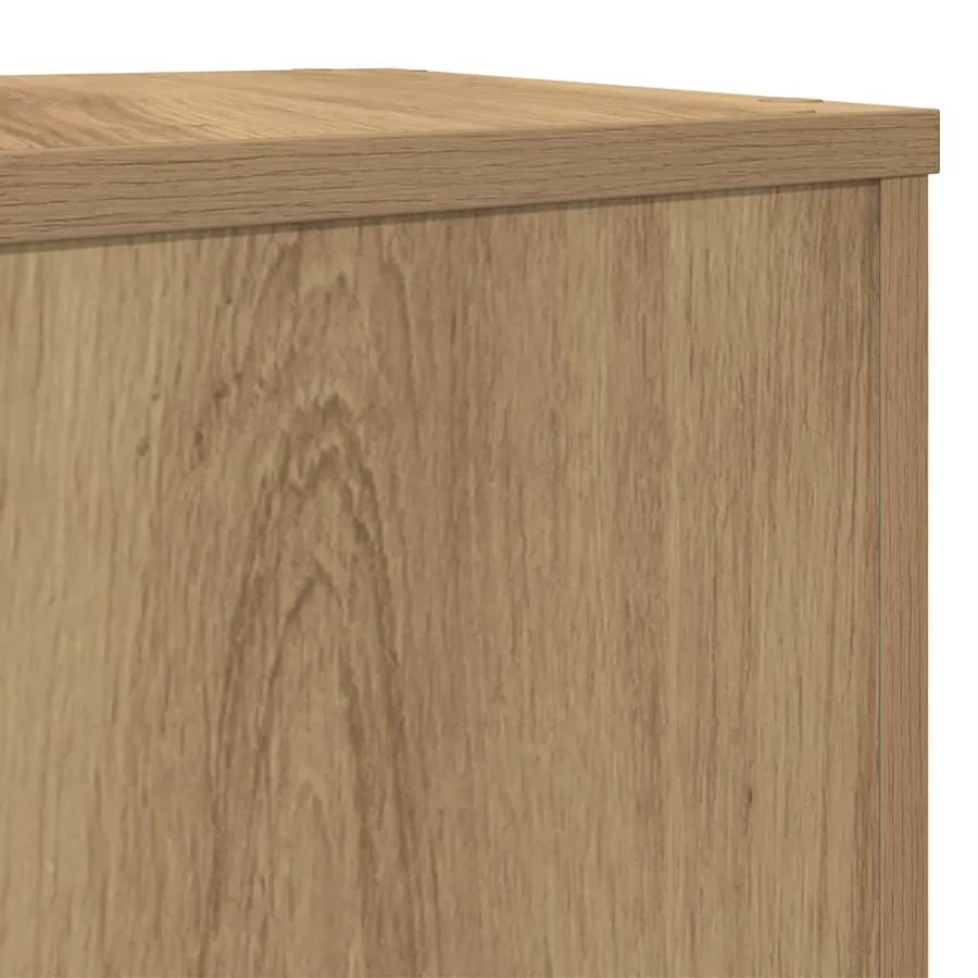 Supports pour plantes 2 pcs chêne artisanal bois d'ingénierie - 7