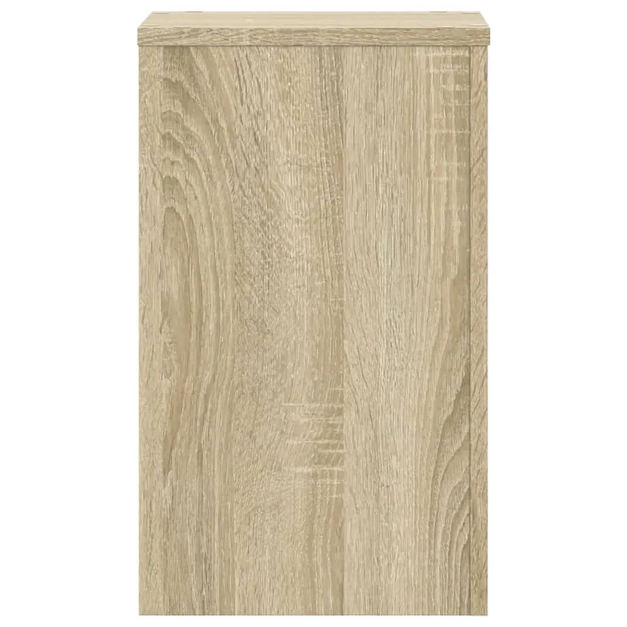 Supports pour plantes 2 pcs chêne sonoma bois d'ingénierie - 4