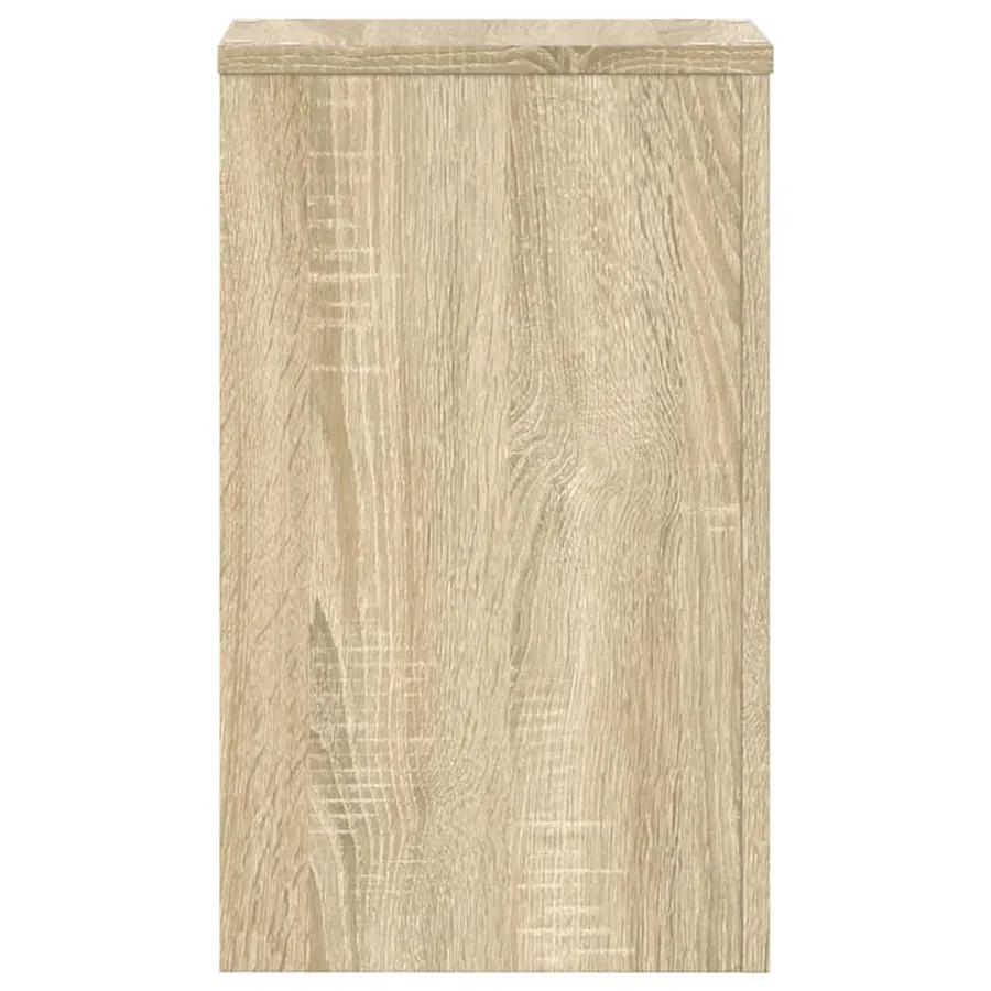 Supports pour plantes 2 pcs chêne sonoma bois d'ingénierie - 6