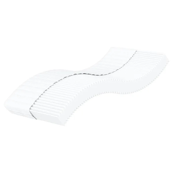 Matelas en mousse blanc 80x220 cm dureté H2 H3
