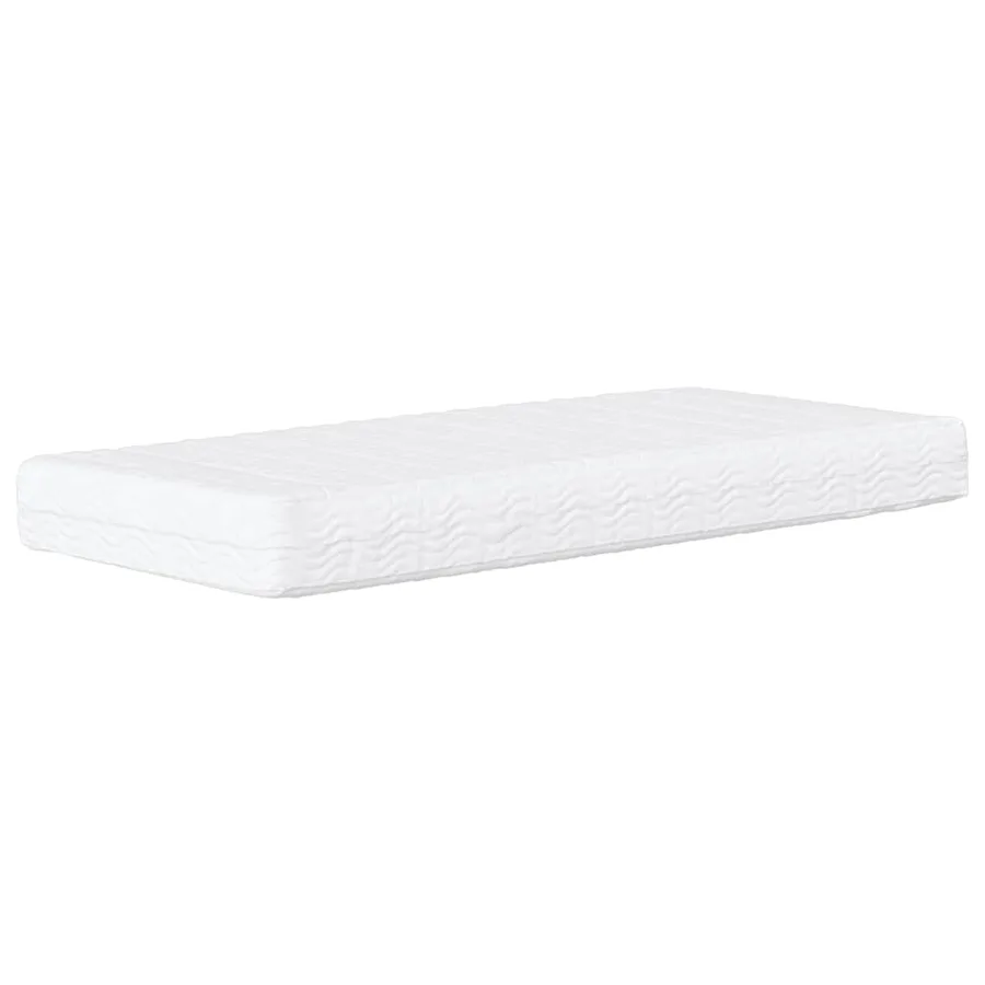 Matelas en mousse blanc 80x220 cm dureté H2 H3 - 3