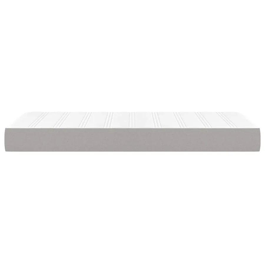 Matelas à ressorts ensachés pour enfants fermeté moyenne 80x160 cm tissu - 4