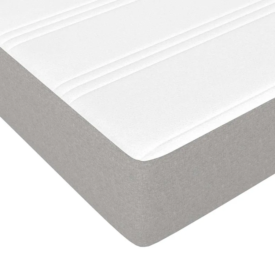 Matelas à ressorts ensachés pour enfants fermeté moyenne 80x160 cm tissu - 5