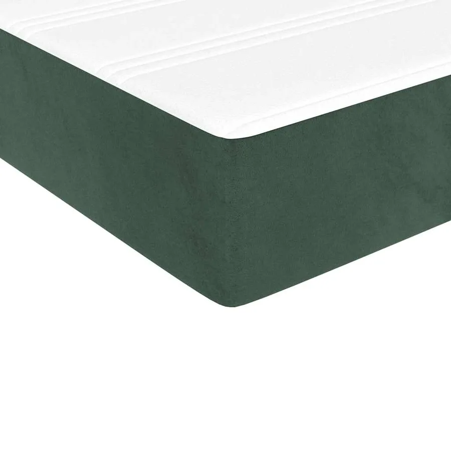 Matelas à ressorts ensachés 80 x 160 cm Vert foncé - 5