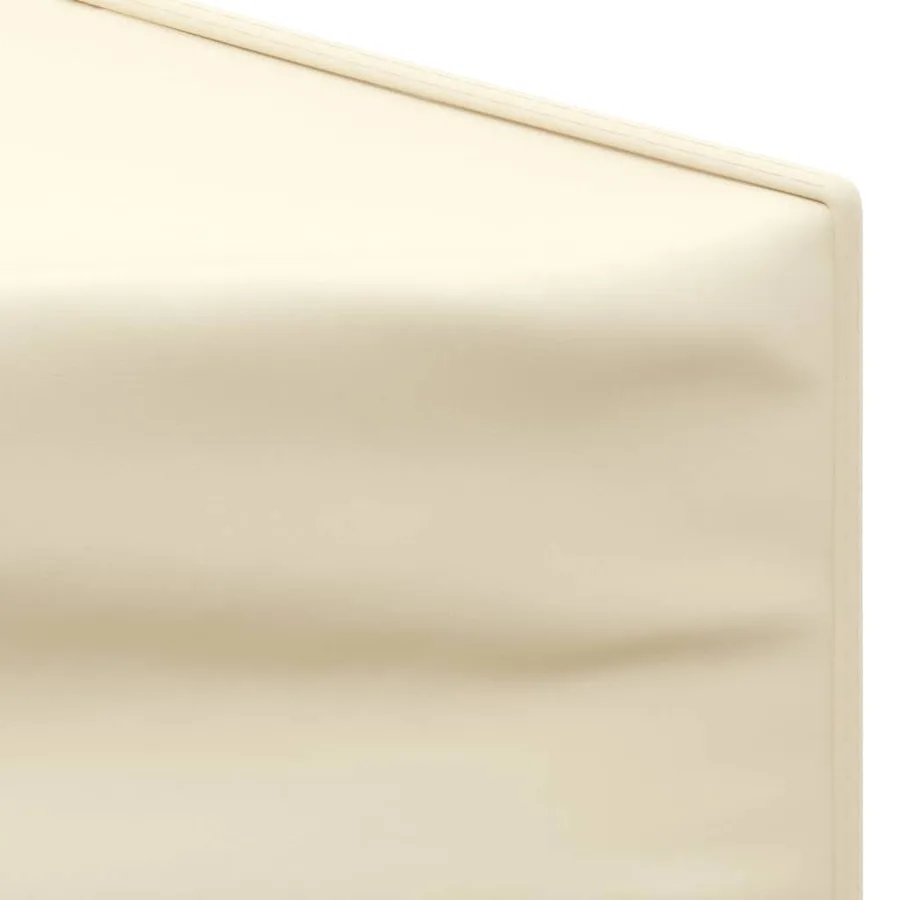 Tente de réception pliable avec parois Crème 3x6 m - 7