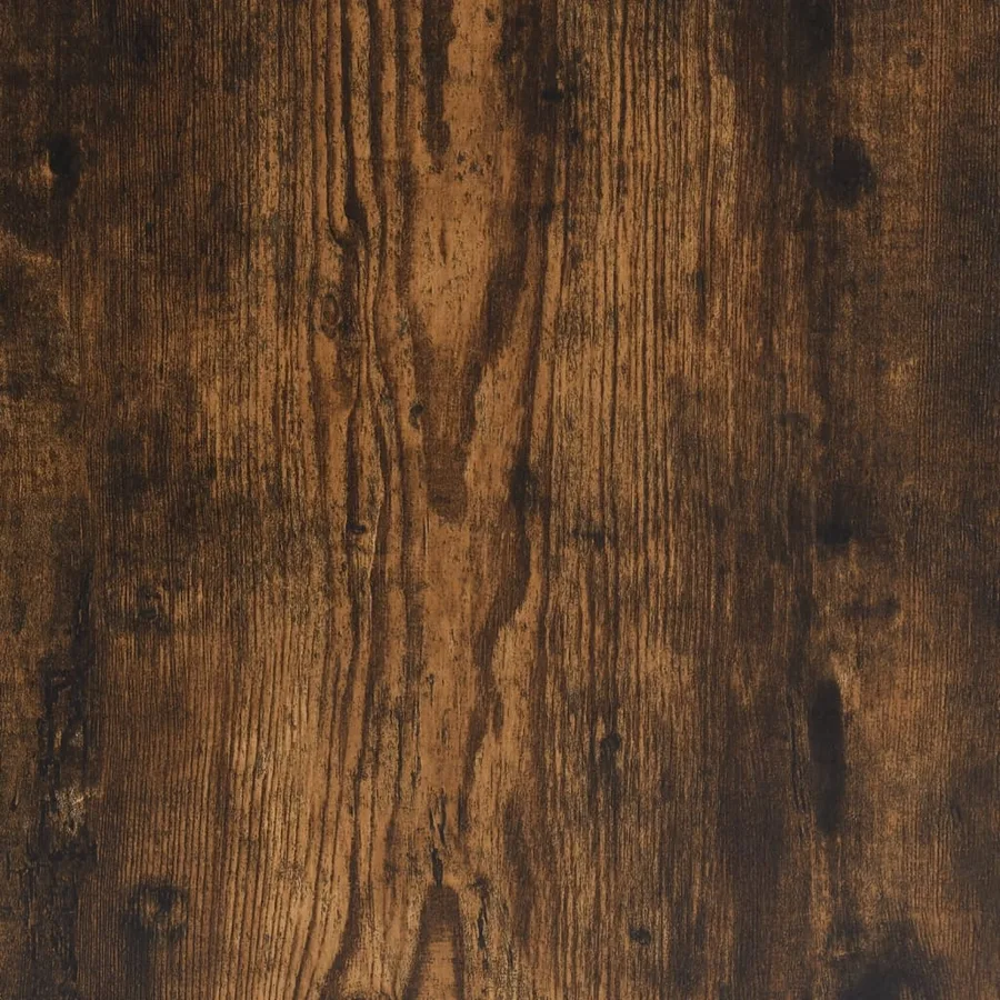 Table basse avec LED infini chêne fumé 70x50x41 cm - 12