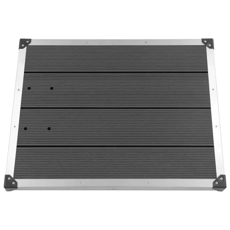 Douche de jardin avec base gris 220 cm Aluminium - 13