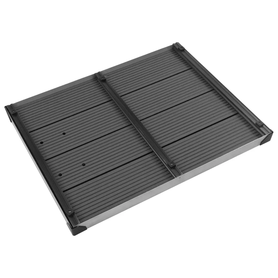 Douche de jardin avec base gris 220 cm Aluminium - 14
